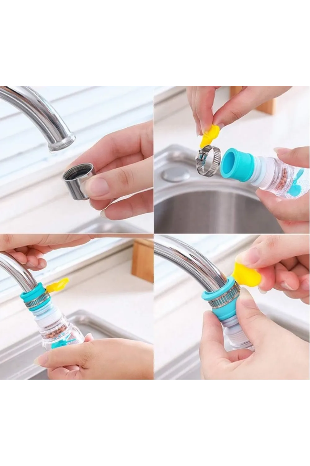 Oynar Başlıklı  Pervaneli Taşlı Musluk Başlığı