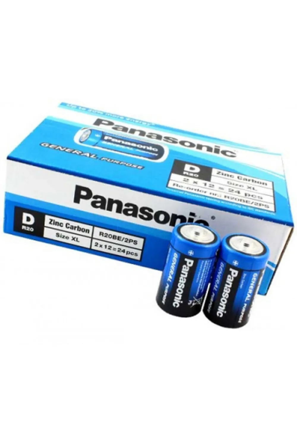 Panasonic D Büyük Pil 24 Parça