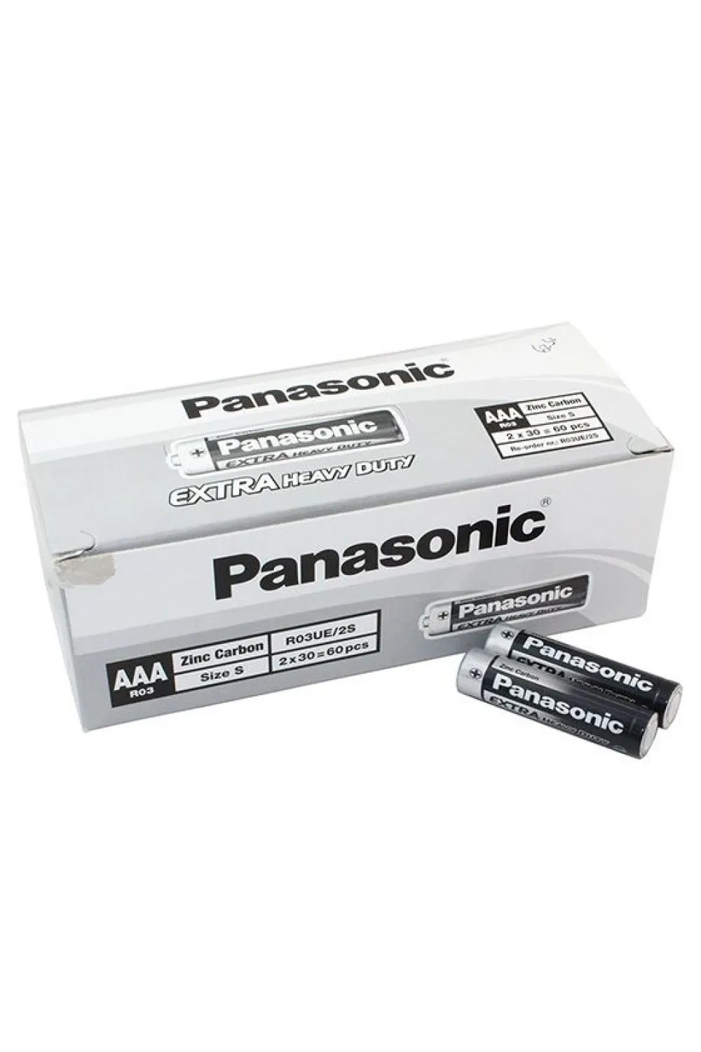 Panasonic Manganez İnce Kalem AAA Pil 60Lı Paket