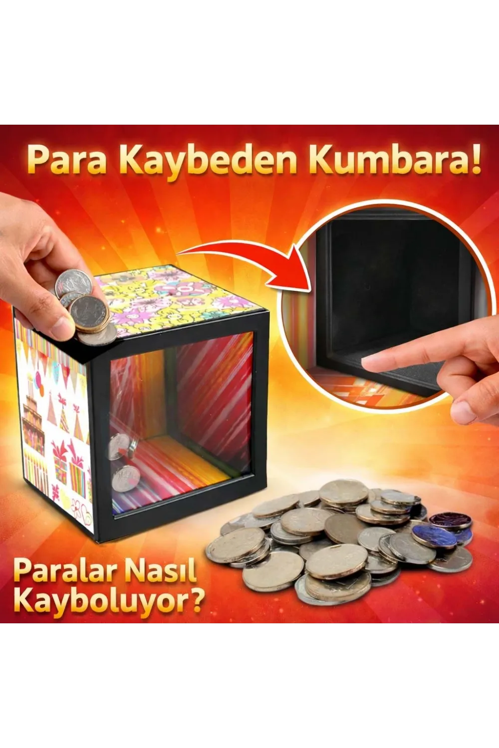 Para Kaybeden Sihirli Kumbara – Şaşırtan Tasarım Kutu