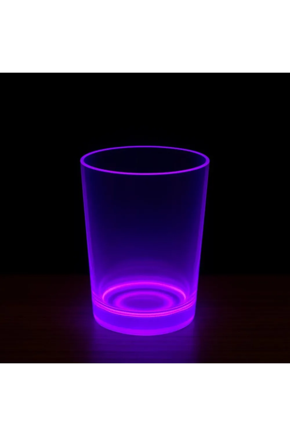 Partyglow Neon Mor Bardak 8.5 X 10.5 Cm