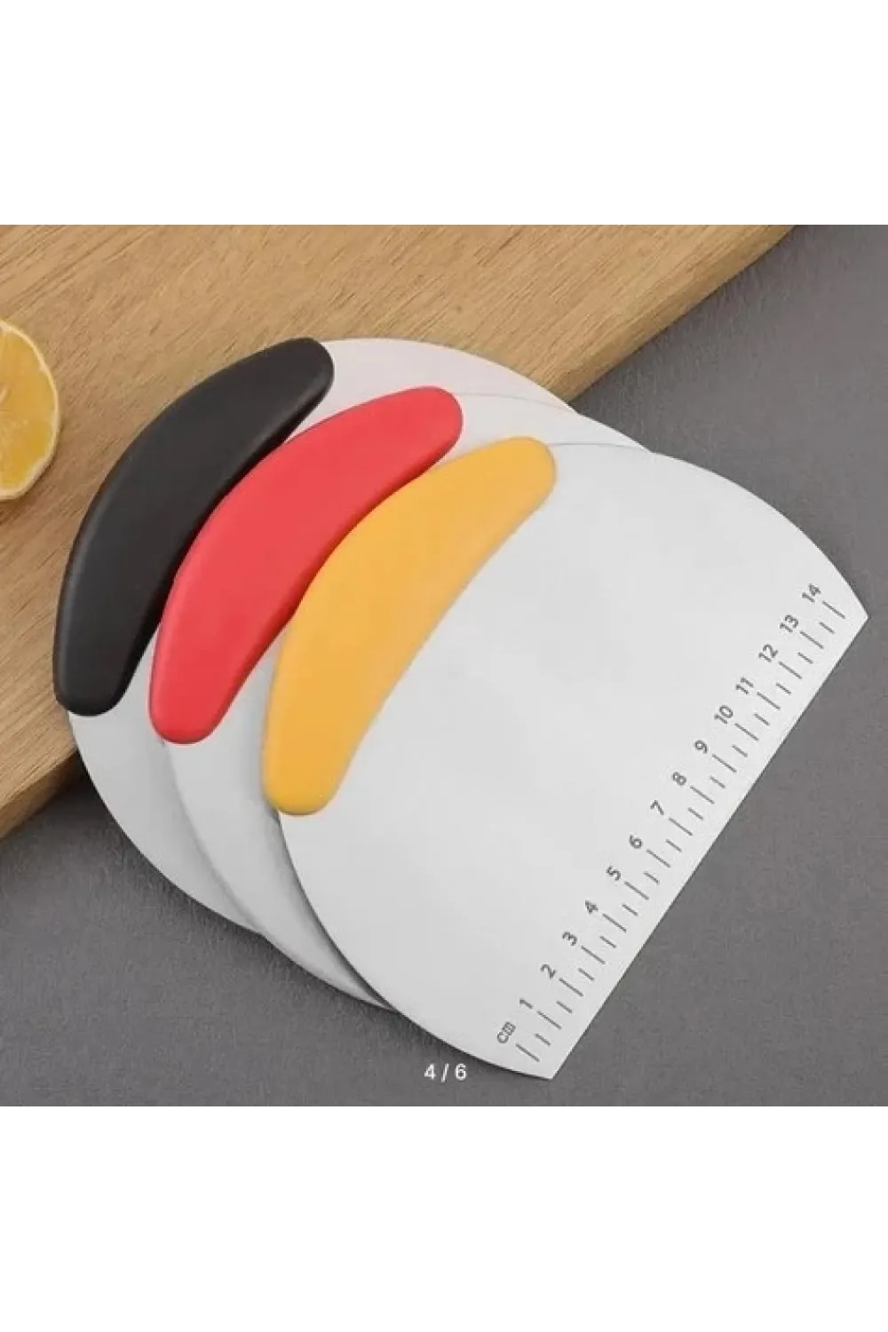 Paslanmaz Çelik Hamur Kesme ve Şekillendirme Spatulası