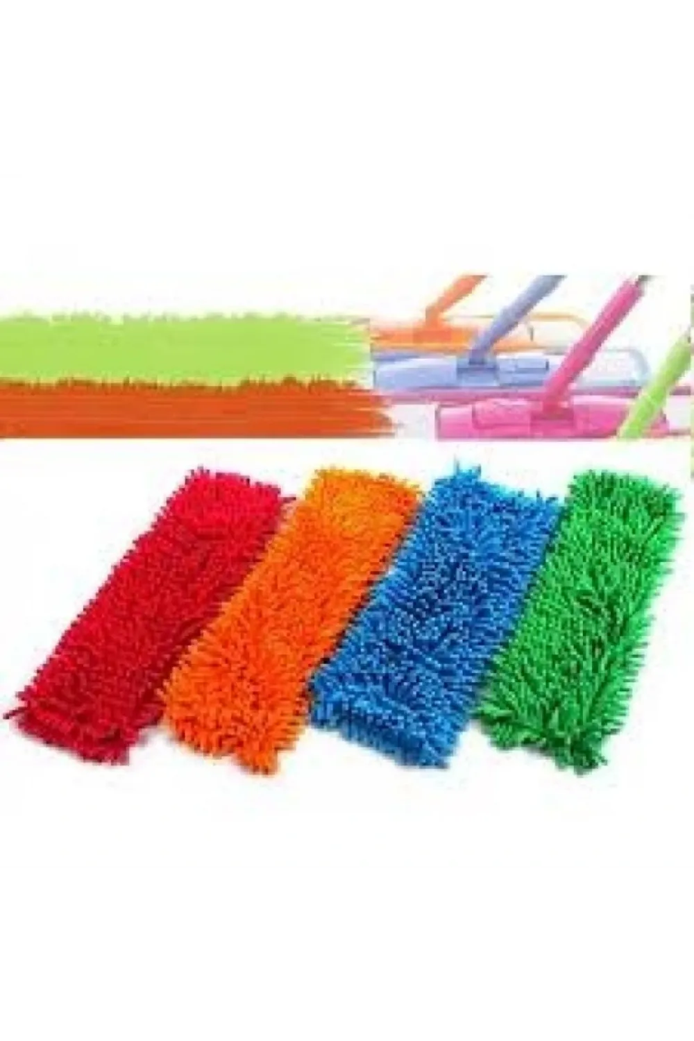 Paspas Yedeği Mikrofiber Makarna Mop Paspas Yedeği 40 Cm