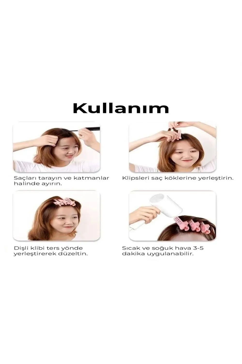 Pati Detaylı Saç Bigudi
