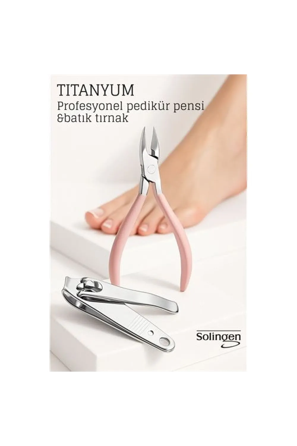 Pedikür Makası -  Batık Tırnak Makası Profesyonel Set