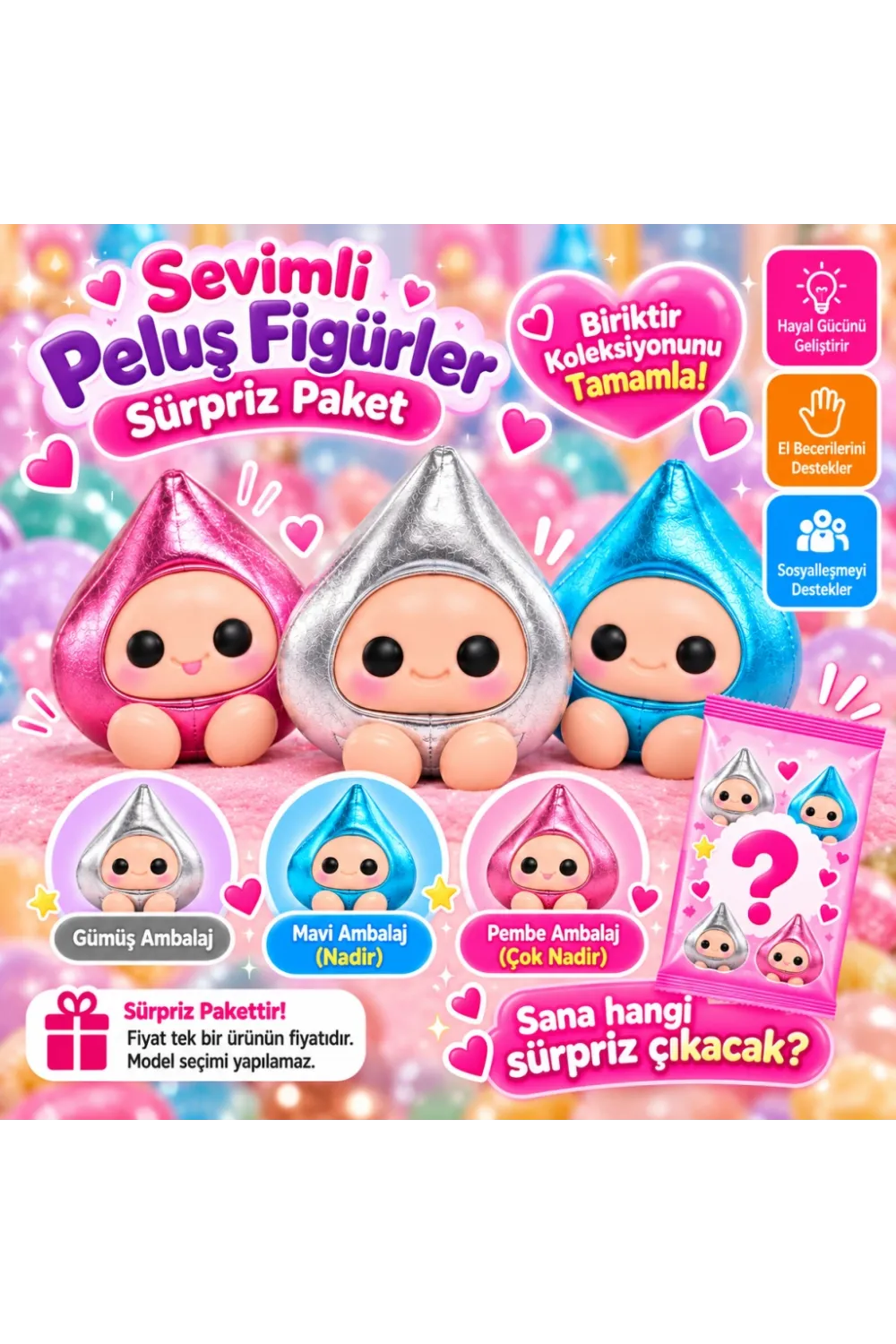 Peluş Sürpriz Paket