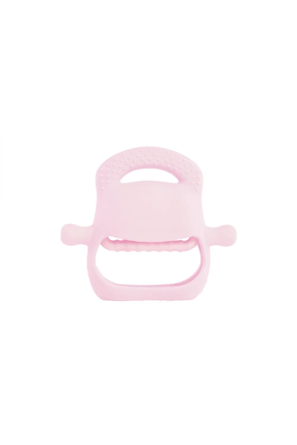 Pembe Bebek Silikon Diş Kaşıyıcı