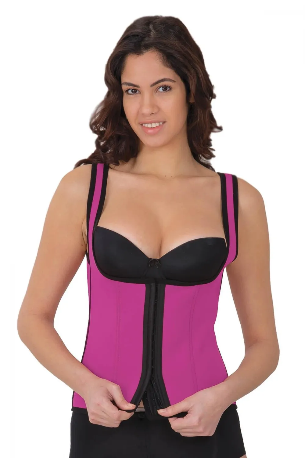 ieg™ PEMBE MI 9173 Agraflı Göğsü Açık Atlet Korse