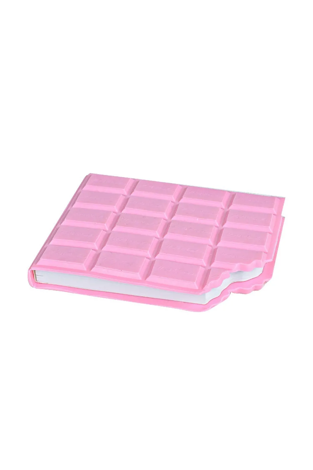 Pembe Peluş Ayıcık, Kar Küresi Ve Pembe Çikolata Not Defteri Hediye Seti