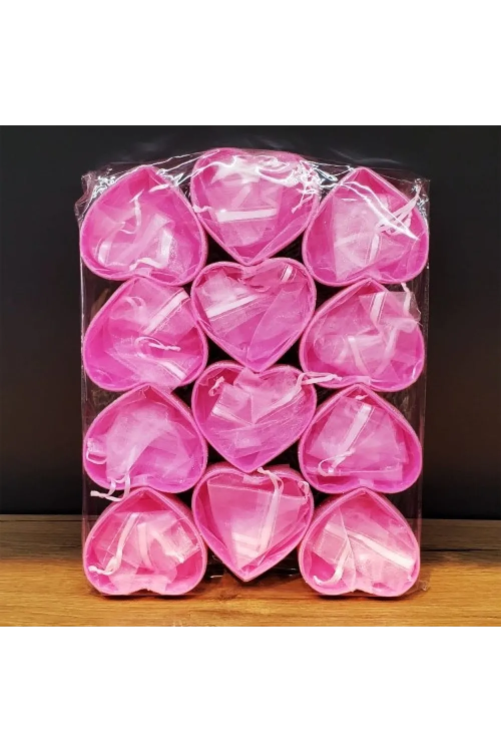 Pembe Tül Kese