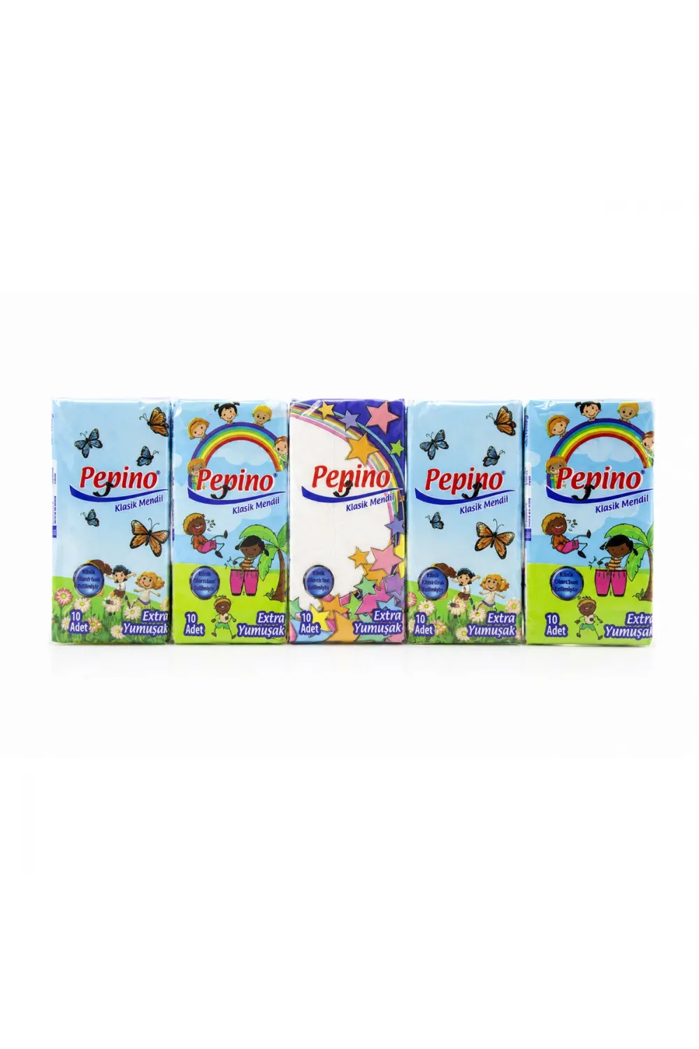 Pepino 10 Pcs Kağıt Cep Mendil IEGWDZP