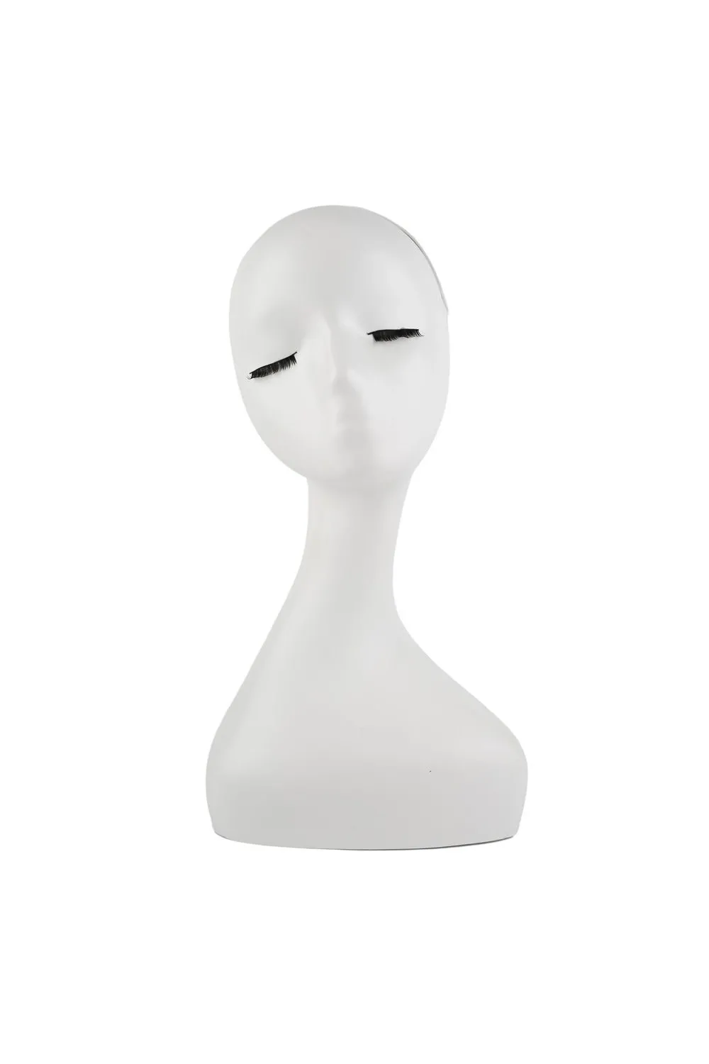 Peruk Mankeni - Beyaz - 45 Cm