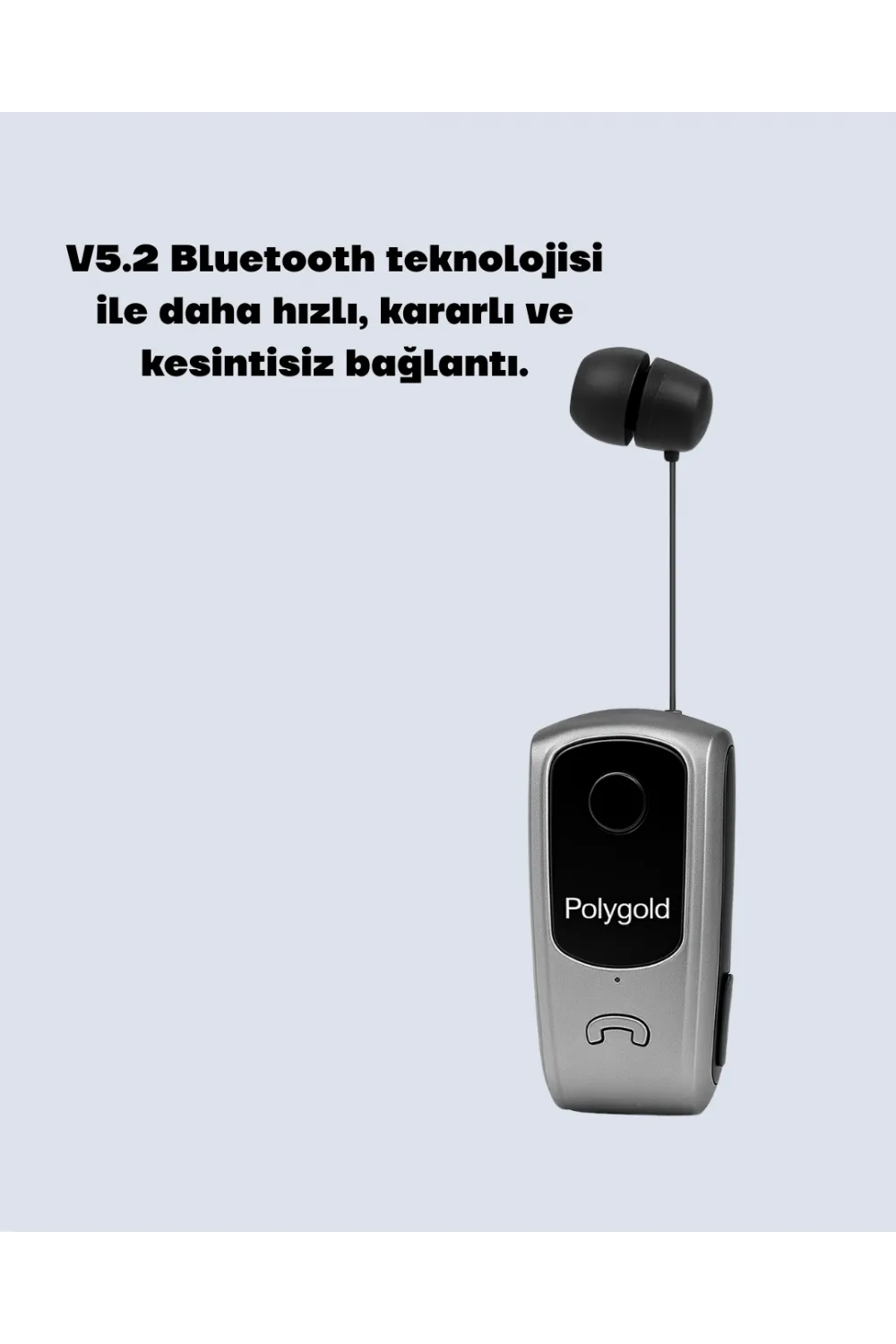 Pg920 Klipsli Bluetooth Kulaklık