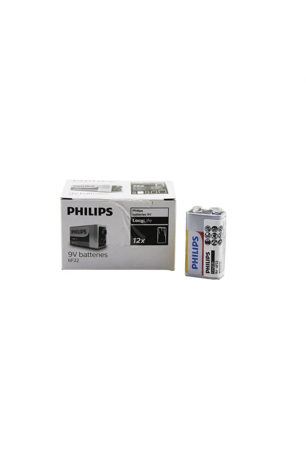9 V Pil 12 Pcs Extra Çinko Klorür IEGMU91