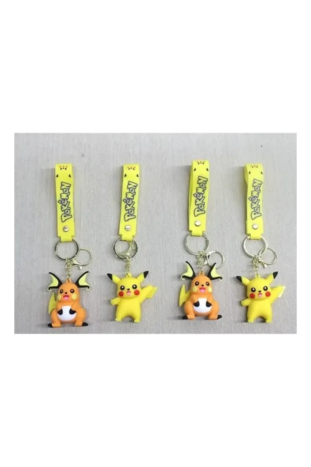 Pikachu Silikon Anahtarlık
