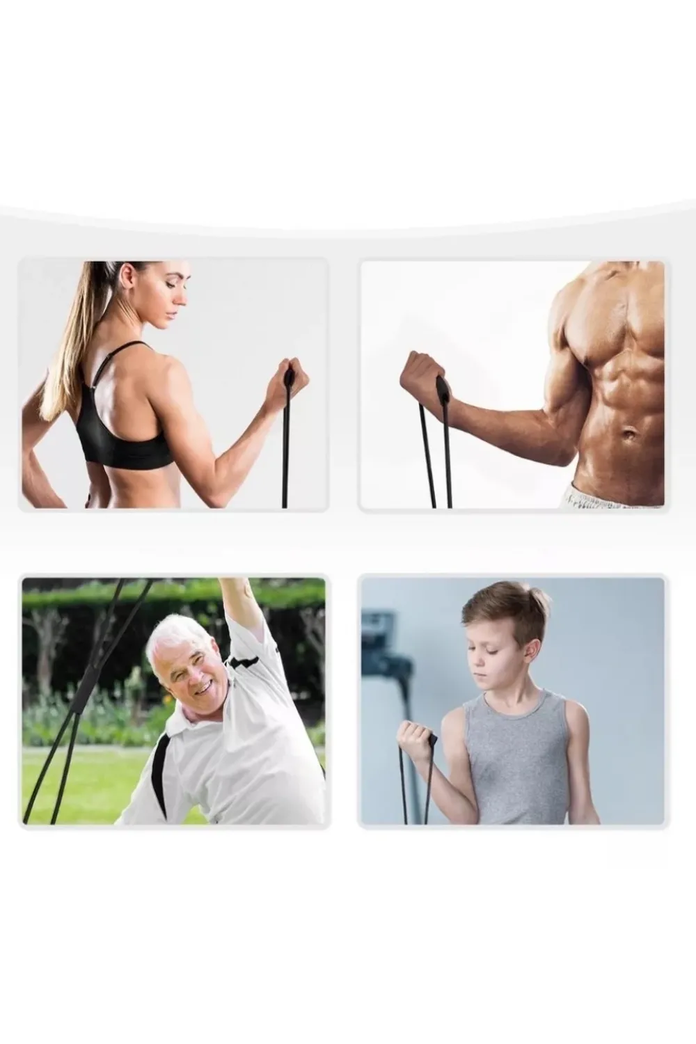 Pilates Egzersiz Direnç Lastiği