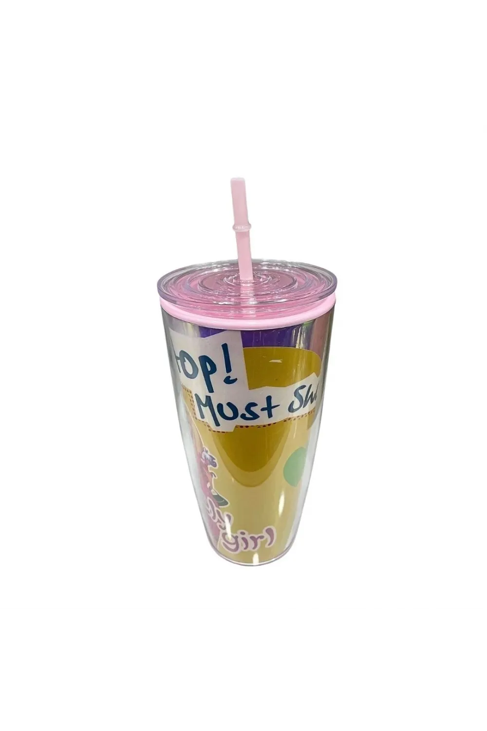 Pipetli Bardak Matara 750 ml