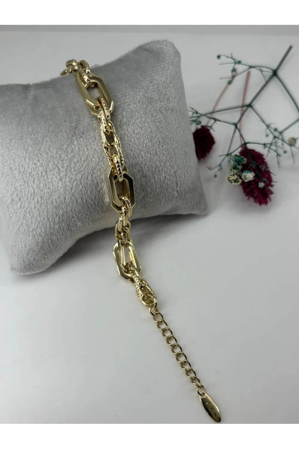    Pirinç Bileklikler 17+3 Cm  - IEG0335