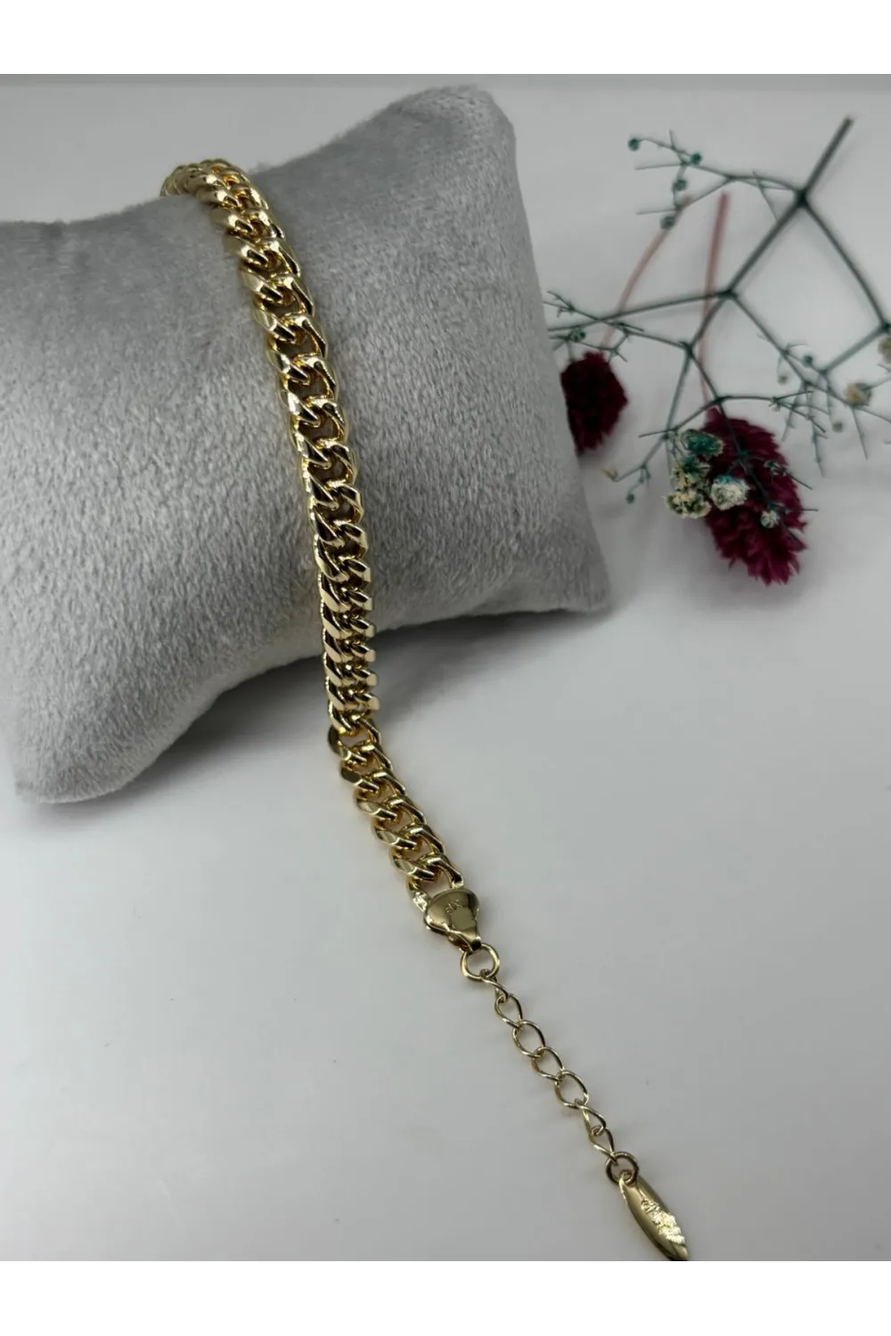    Pirinç Bileklikler 18+3 Cm  - IEG0334