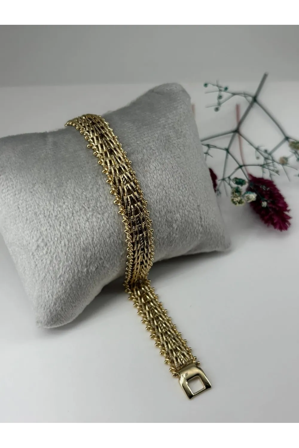    Pirinç Bileklikler 19 Cm  - IEG0308