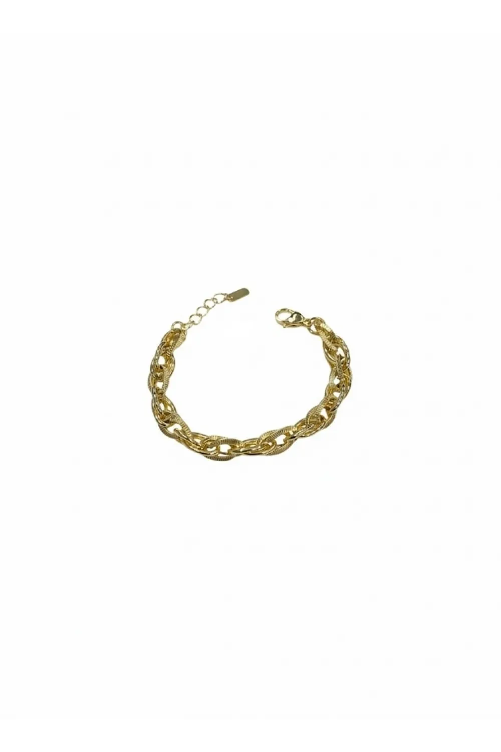    Pirinç Cm Bileklik 17+4 Cm  - Kbl0390