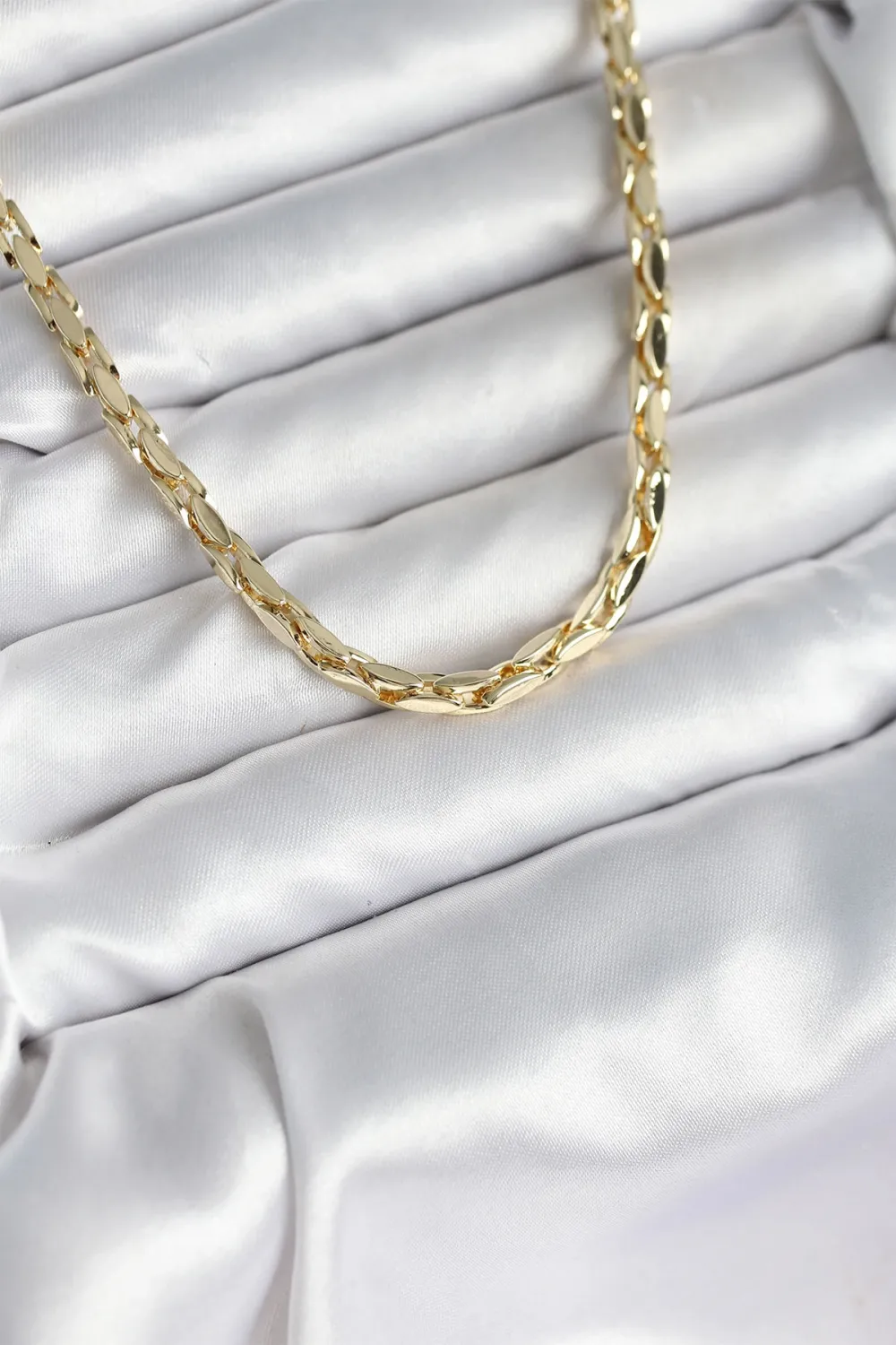 ietaks™ Pirinç Gold Renk 60 cm Zincir Kadın Kolye