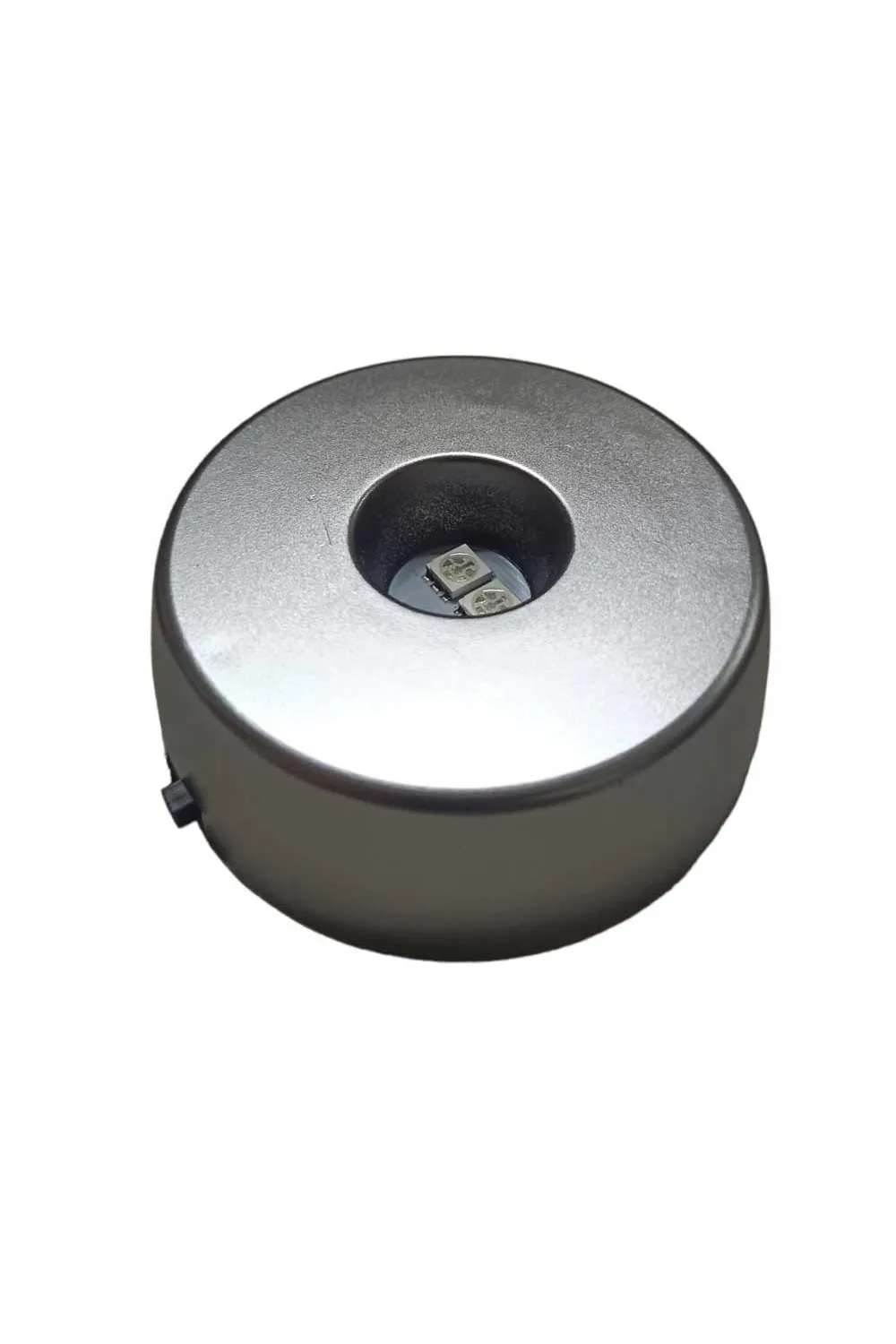 Plastik Altlıklı Satürn Işıklı Cam Küre 6 Cm MZ4-2357
