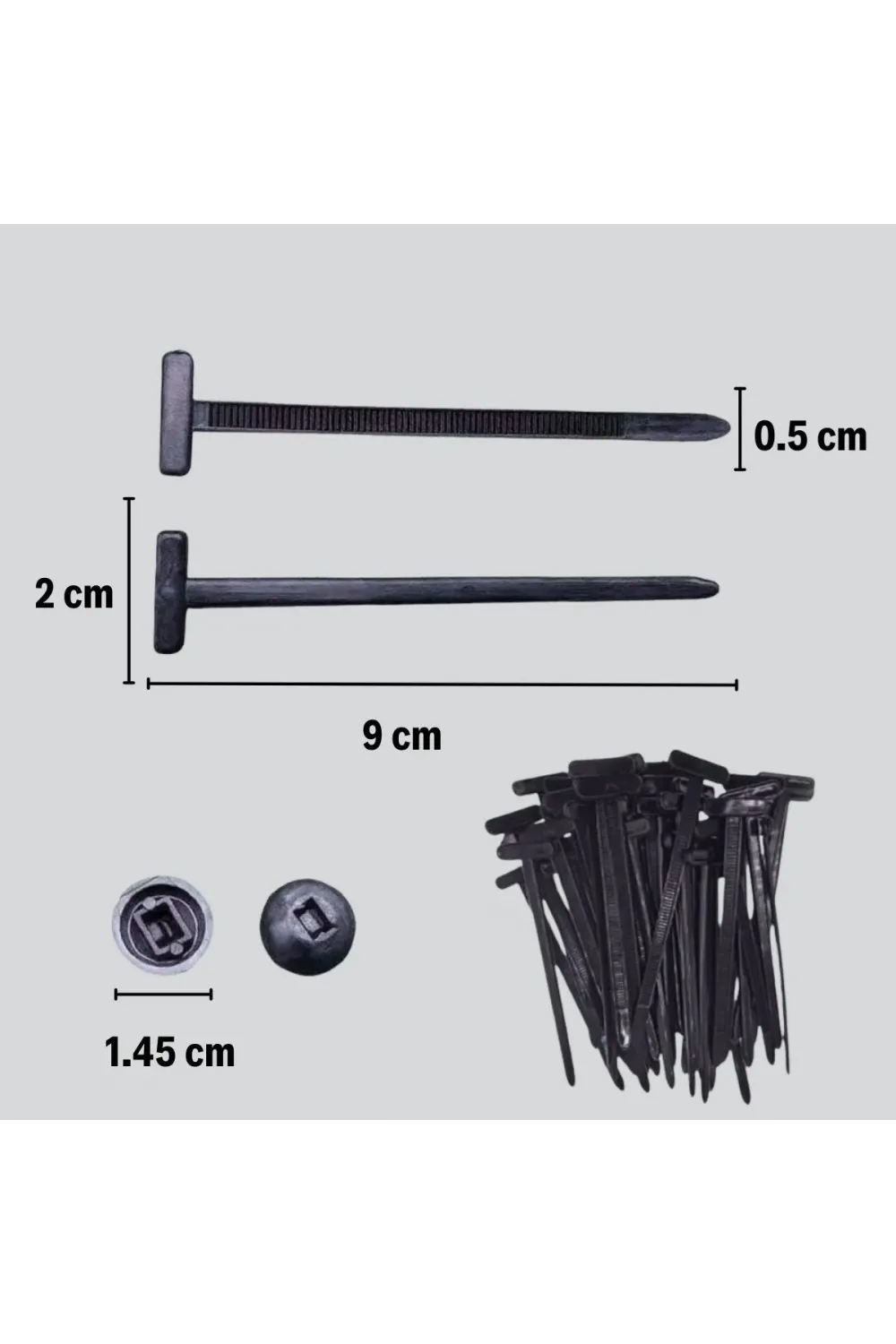 Plastik Bağlantı Elemanları 30lu Set
