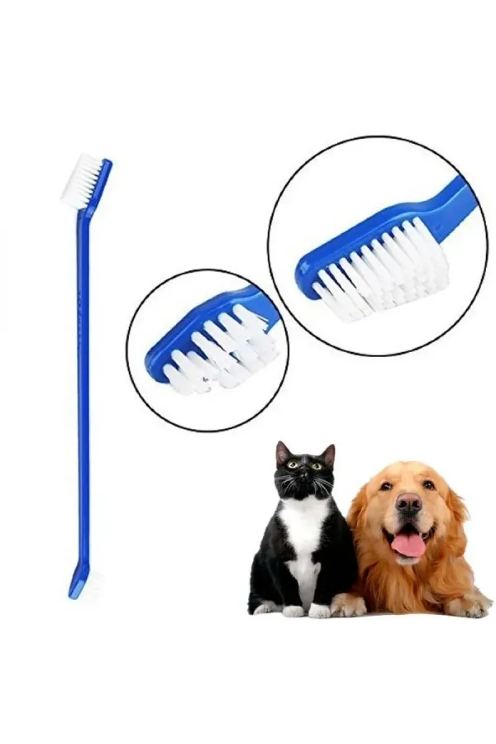 Plastik Köpek Diş Fırçası 3 Adet