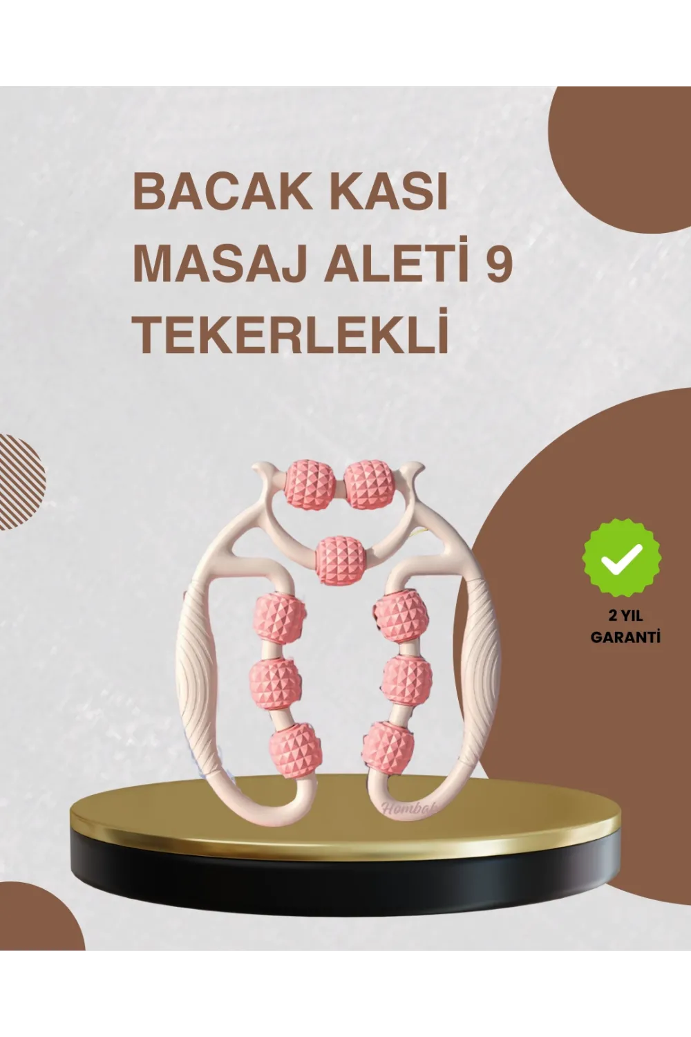 Plastik Masaj Aleti Derin Doku Kas Gevşetici Rulo