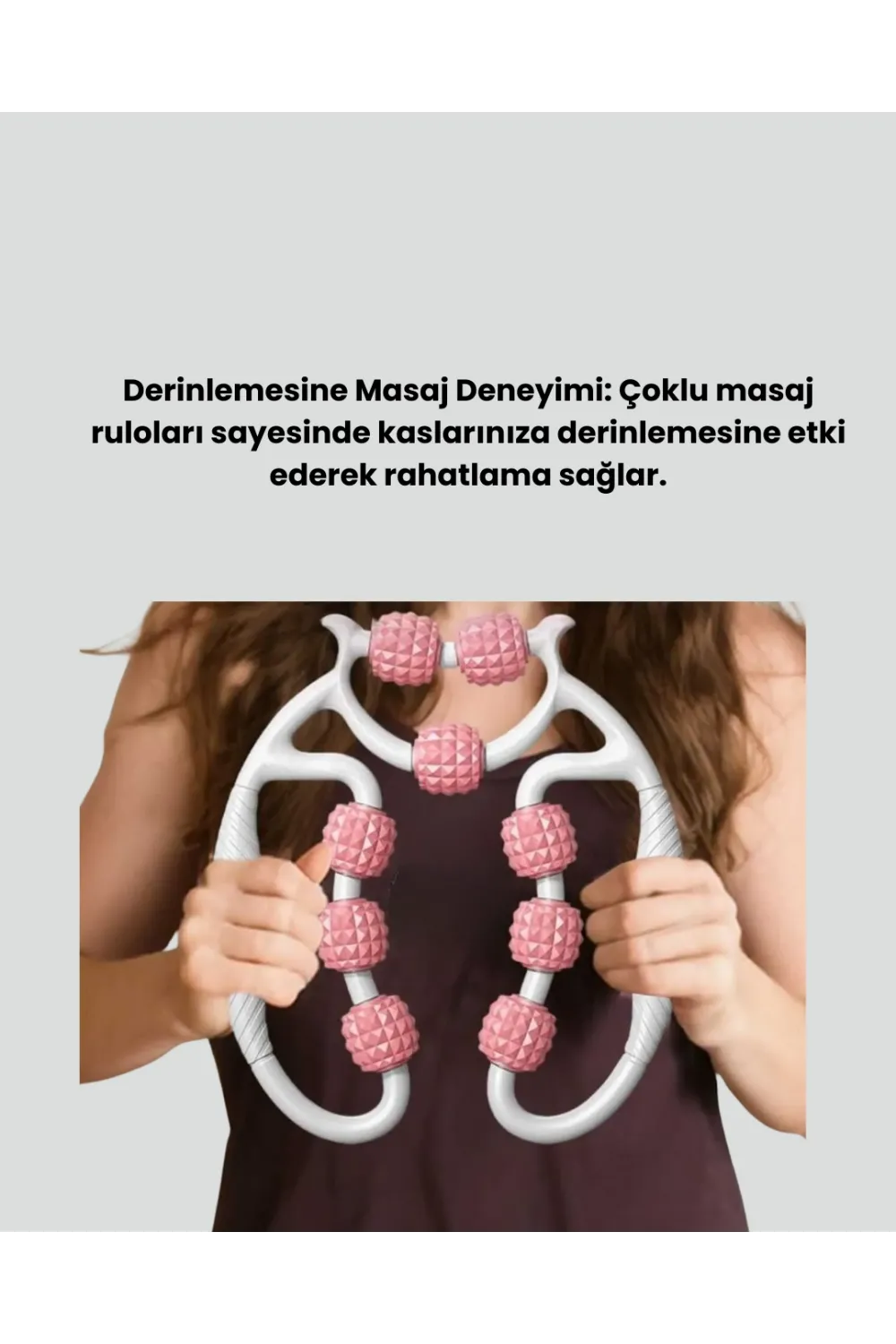 Plastik Masaj Aleti Derin Doku Kas Gevşetici Rulo