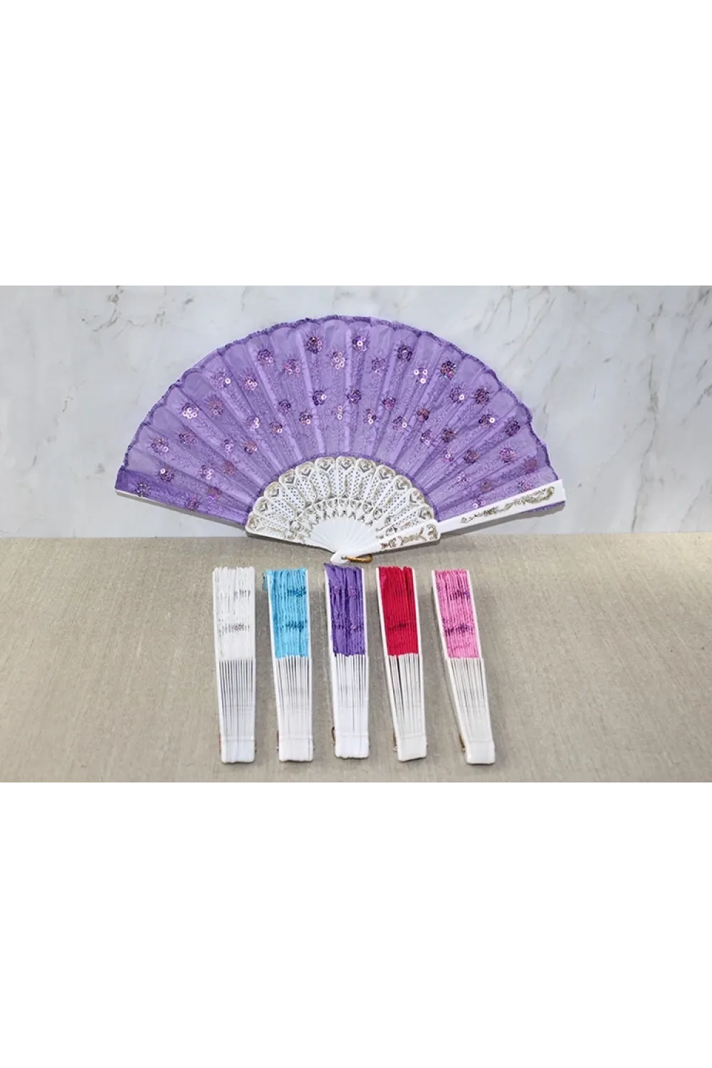 Plastik Pullu Yelpaze IEG3568