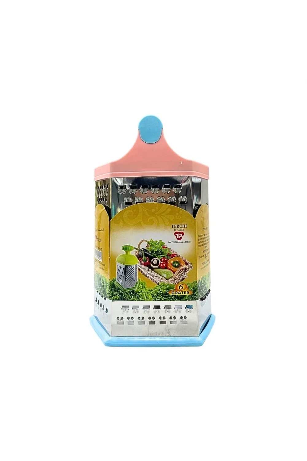 Plastik Saplı Altıgen Rende