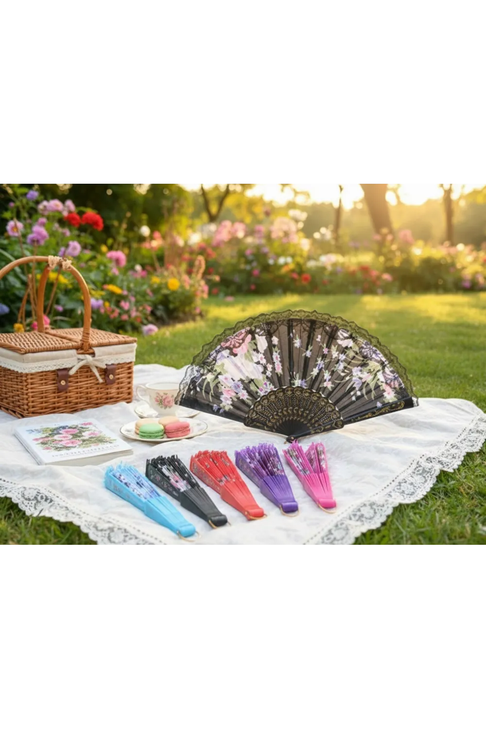 Plastik Yelpaze (1 Adet) Seçenek 1