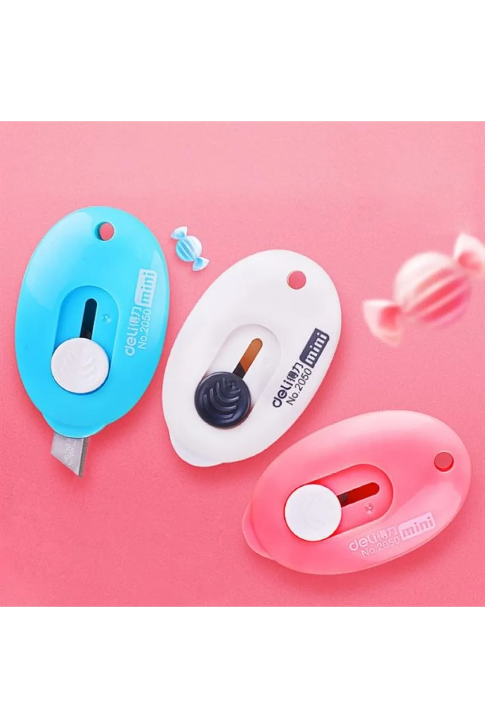 PM-14375 Çelik Bıçaklı Mini Tekli Falçata Maket Bıçağı