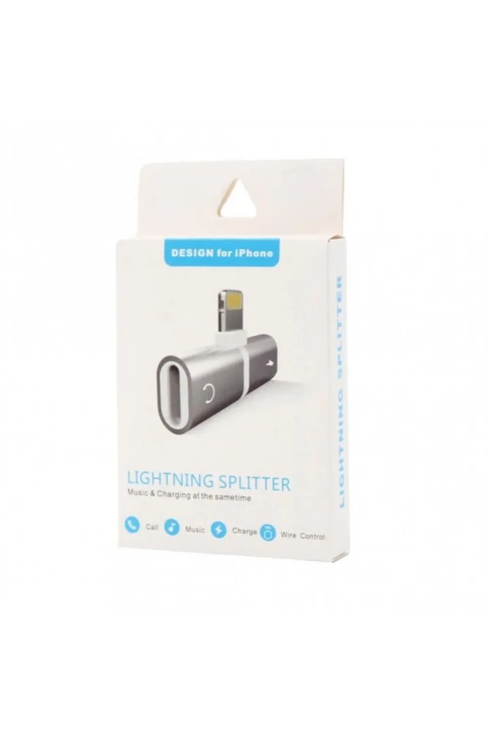 PM-18316 iPhone Lightning Şarj Kulaklık Çevirici Adaptör Jack