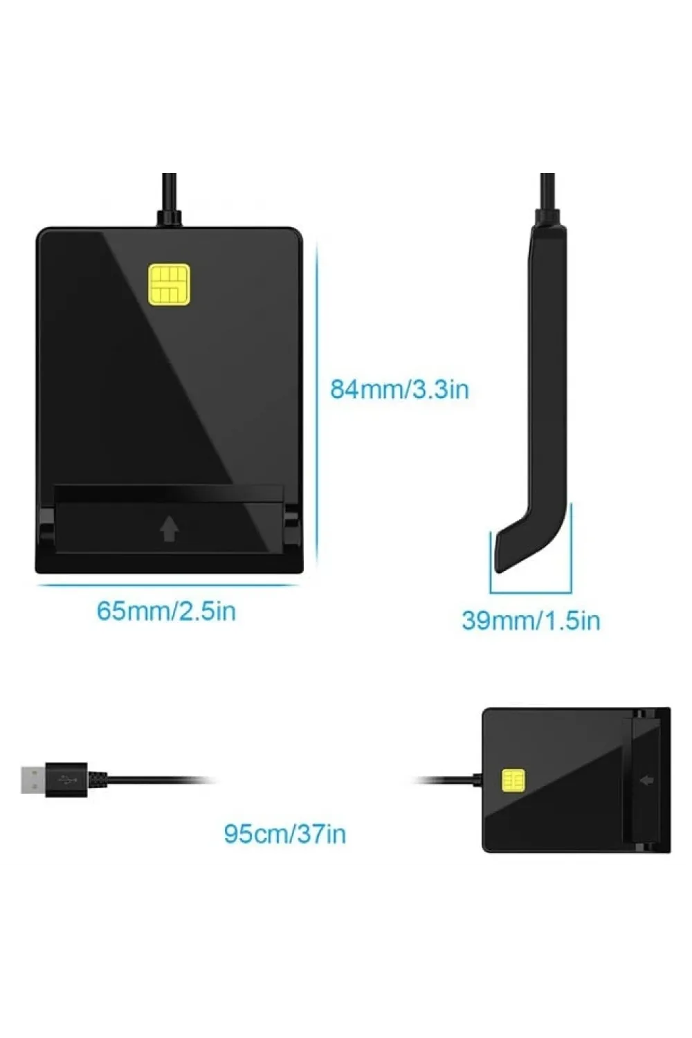 PM-29960 USB Akıllı Kart Okuyucu CAC Reader