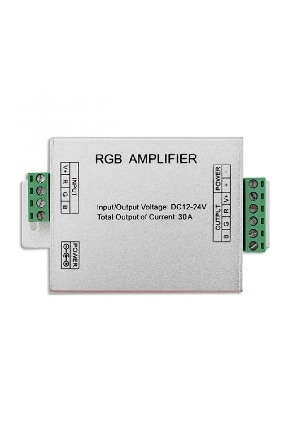 PM-4877 12 Volt - 24 Volt 30 Amper RGB Şerit Led Amplifier (Repeater)