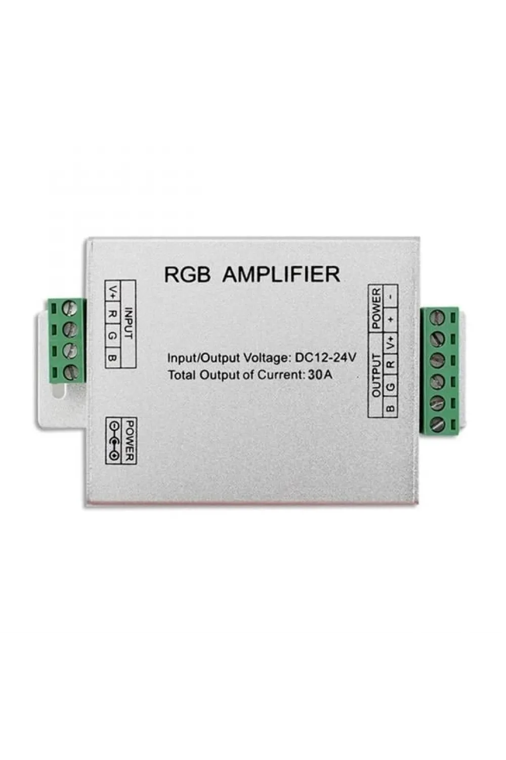PM-4877 12 Volt - 24 Volt 30 Amper RGB Şerit Led Amplifier (Repeater)