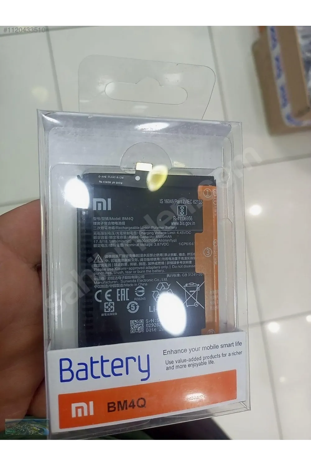 Poco M4 Batarya Pil