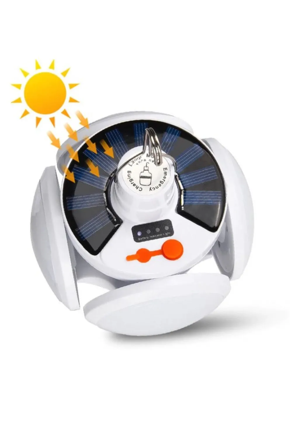 Polizei P-038 Solar Güneş Enerji Ve Usb Sarjli 5 Kanatlı