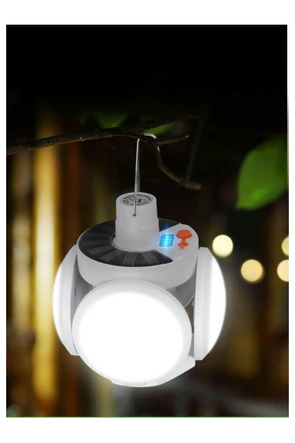 Polizei P-038 Solar Güneş Enerji Ve Usb Sarjli 5 Kanatlı