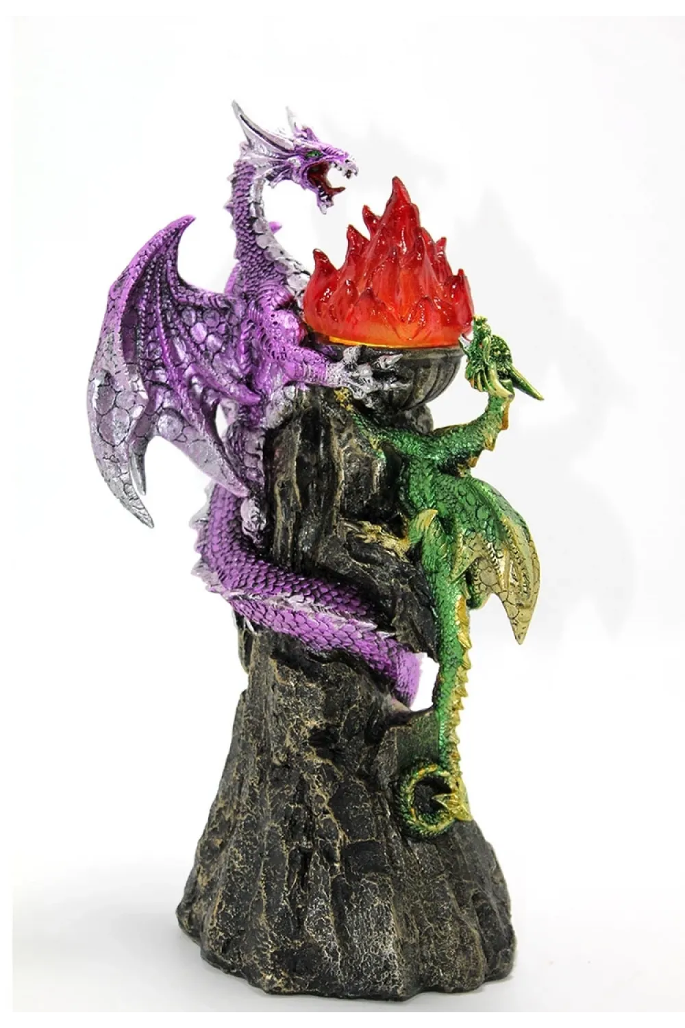 Polyester Ledli Dragon Figürü IEG2335