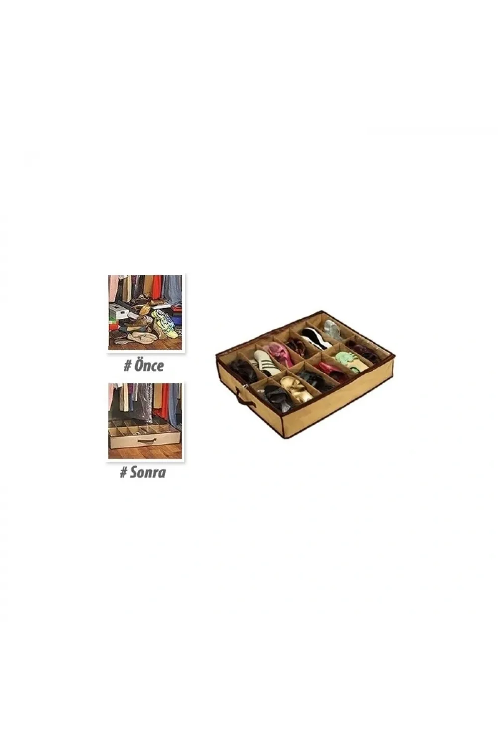 Portatif Ayakkabı Saklama Hurcu (model 2)
