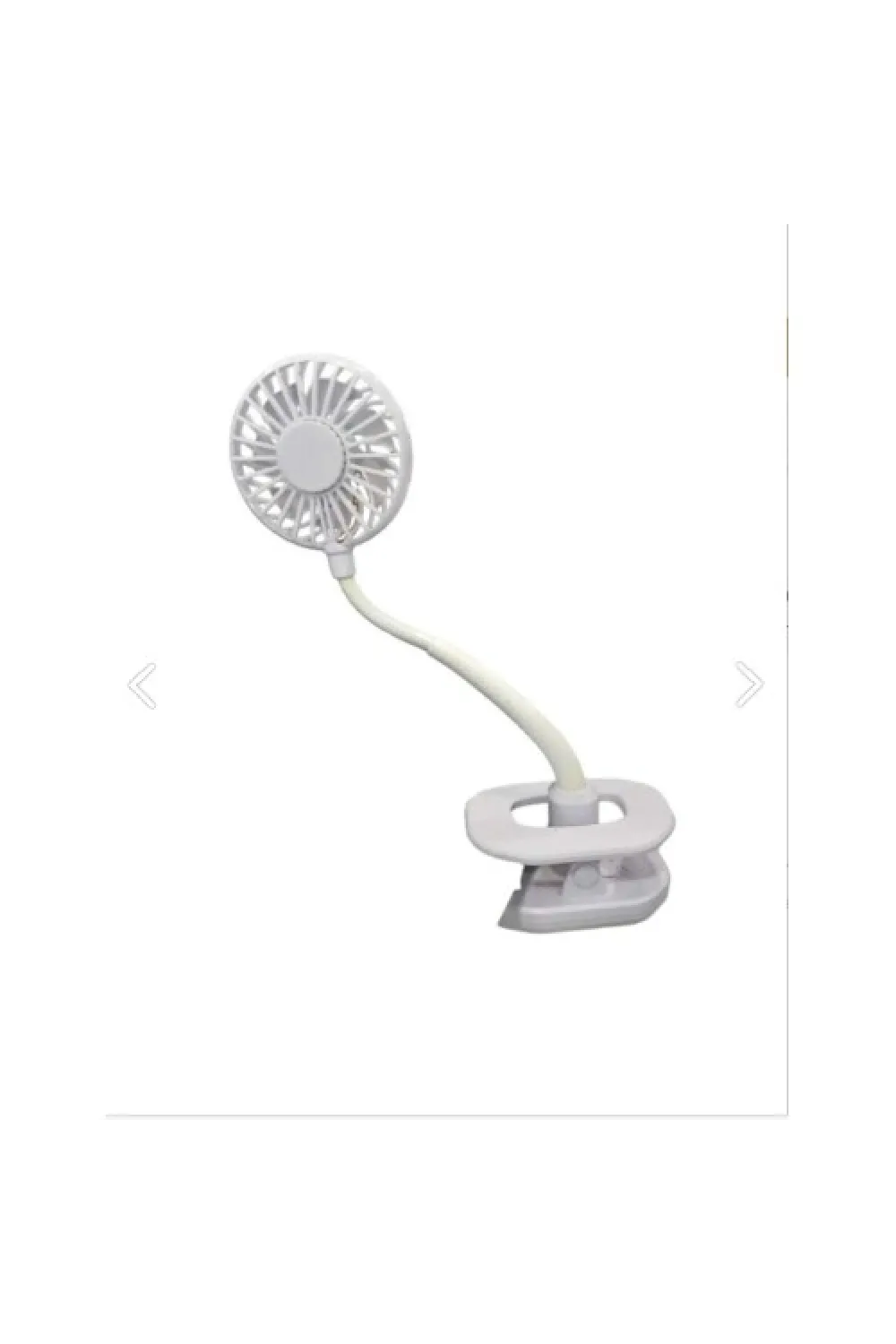 Portatif Işıklı Mini Klipsli Fan