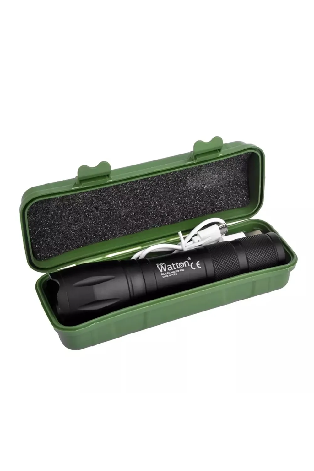 Powerbank Özellikli Uzun Menzilli El Feneri  Wt-039