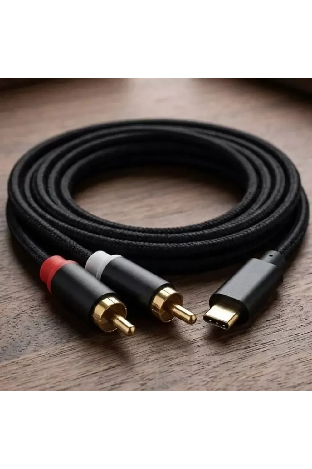 Powermaster PM-29963 2xRca To Type-C 2 Metre Kablo