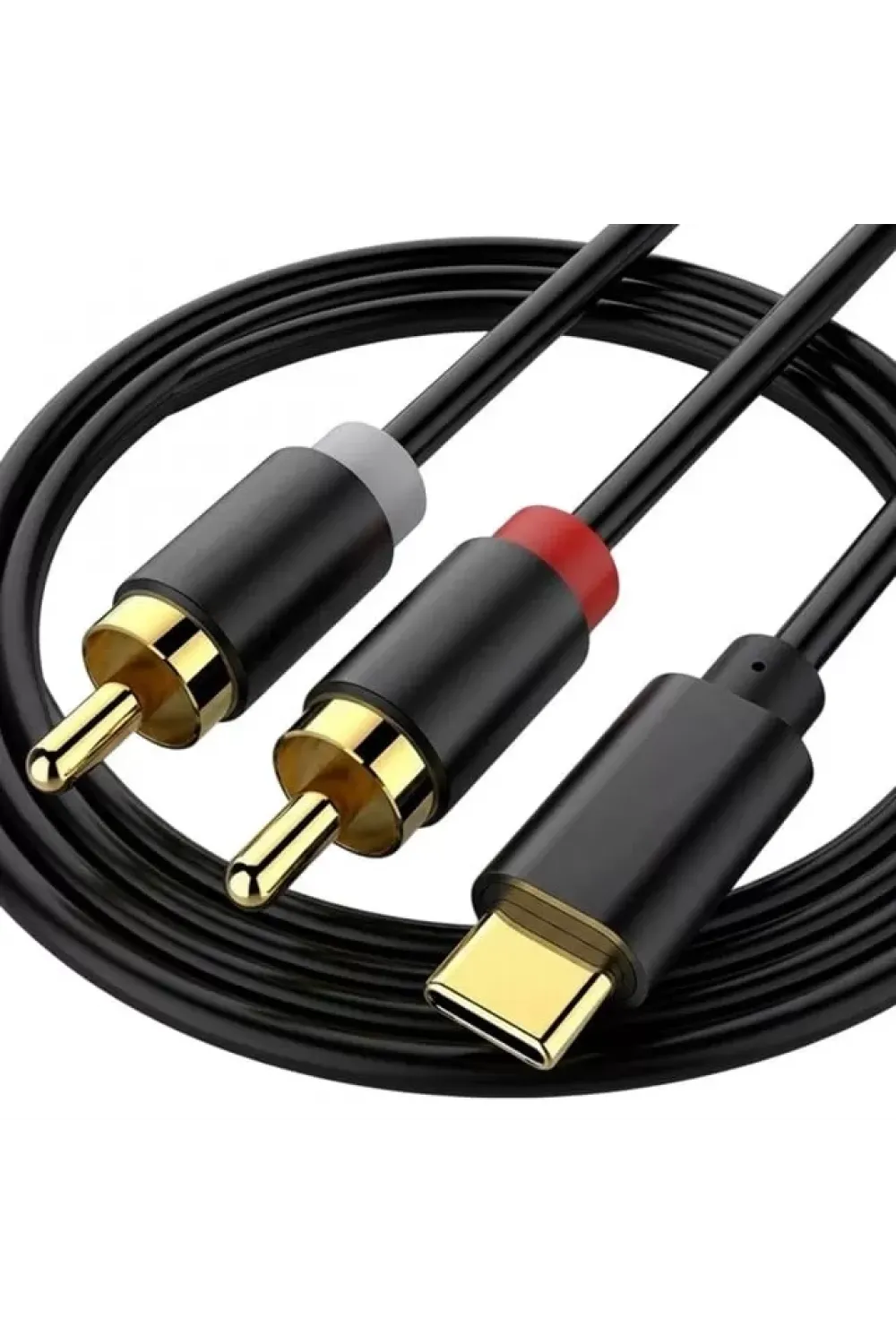Powermaster PM-29963 2xRca To Type-C 2 Metre Kablo