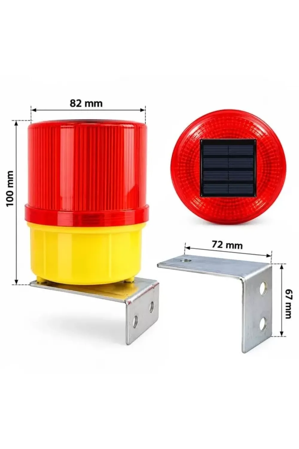 PowerMaster PM-39271 Solar İkaz Lambası
