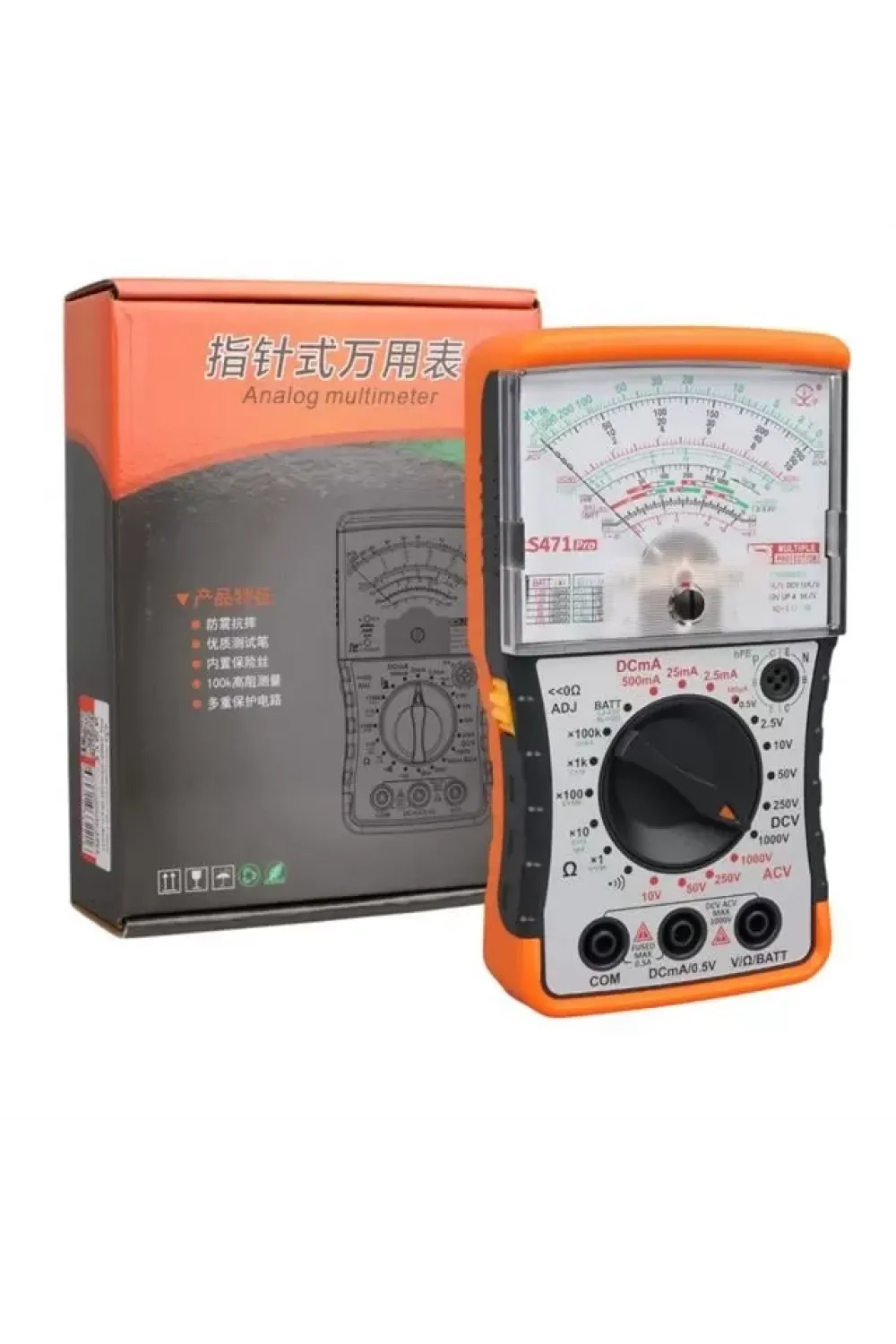 Powermaster PM-4965 Analog Multimetre Ölçü Aleti